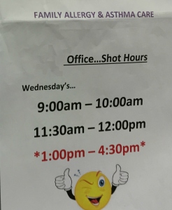 office shot hours